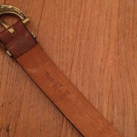 Coach leather belt! - Picture 2 of 2
